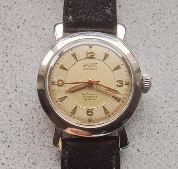 Fludo vintage Zwitsers automatisch herenhorloge ETA 1256 beschikbaar voor biedingen