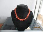 Bloed koralen ketting, Antiek en Kunst, Antiek | Kleding en Accessoires, Ophalen of Verzenden, Dames