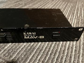 KAWAI MIDI patch bay MAW-8, 4 INS / 8 OUTS