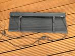 2 houten jaloezieën antraciet breedte  5x 73cm x 211cm, Ophalen of Verzenden, Zo goed als nieuw