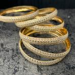 18 karaat gouden armbanden slavenarmbanden, Sieraden, Tassen en Uiterlijk, Armbanden, Ophalen of Verzenden, Nieuw, Goud