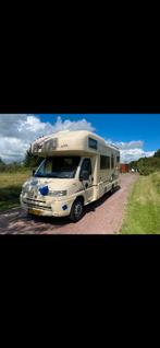 Fiat Ducato 2.5 TDI FFB 670,6 slaap plekken,xxlgarage, Caravans en Kamperen, Particulier, Half-integraal, Fiat