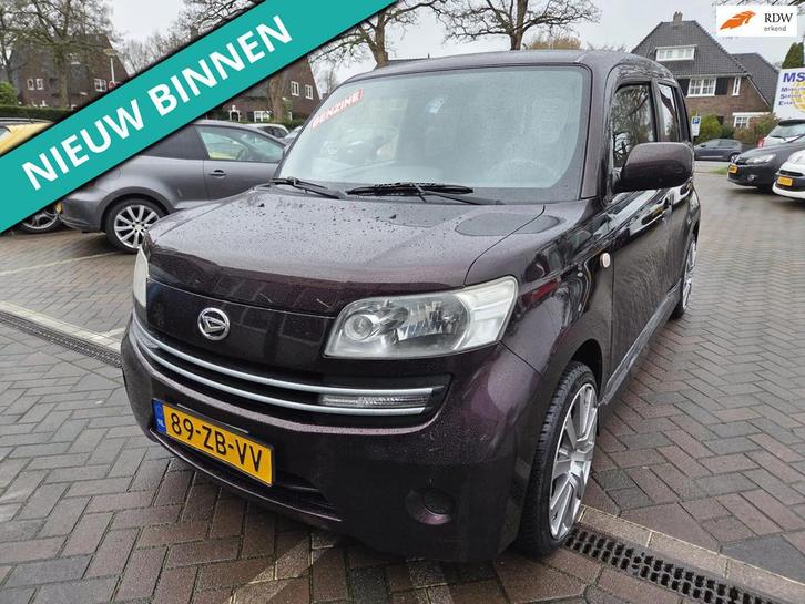 Daihatsu Materia 1.3 Rythm NETTE AUTO RIJDT EN SCHAKELT GOED, Auto's, Daihatsu, Bedrijf, Te koop, Materia, ABS, Airbags, Centrale vergrendeling