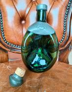 Fles groene / karaf, Antiek en Kunst, Antiek | Glas en Kristal, Verzenden