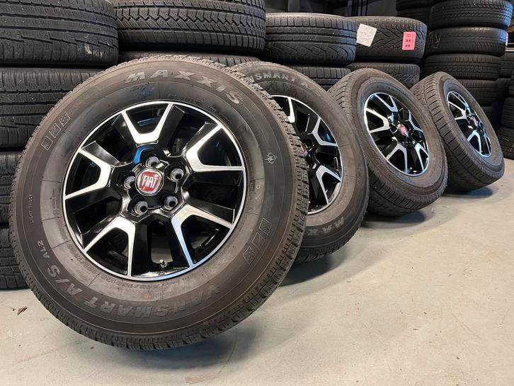 Originele Fiat Ducato Lichtmetalen velgenset. 16 inch 5x118, Auto-onderdelen, Banden en Velgen, Velg(en), All Season, 16 inch