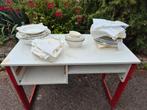 Verzameling wit antiek servies. Meest van voor 1900., Antiek en Kunst, Antiek | Servies los, Ophalen of Verzenden