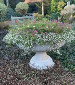 Betonnen klassieke tuinvaas / tuinbak, Tuin en Terras, Bloembakken en Plantenbakken, Ophalen, Gebruikt, 100 cm of meer, Rond