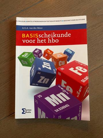 Basisscheikunde voor het HBO - A.G.A. van der Meer beschikbaar voor biedingen