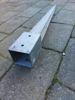 Paalhouder 9,9 cm, Tuin en Terras, Palen, Balken en Planken, Ophalen of Verzenden, 250 cm of meer, Balken