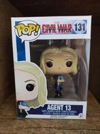 funko Captain America Civil War Agent 13 (131), Ophalen of Verzenden, Zo goed als nieuw