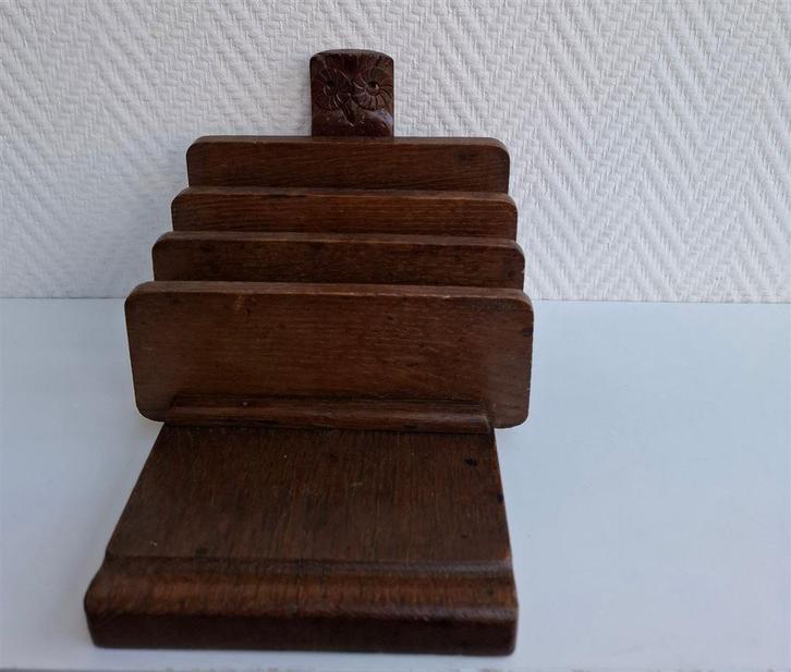 Brievenstandaard met uil, ong. 24,5 x 17 x 19 cm, Antiek en Kunst, Curiosa en Brocante, Ophalen of Verzenden