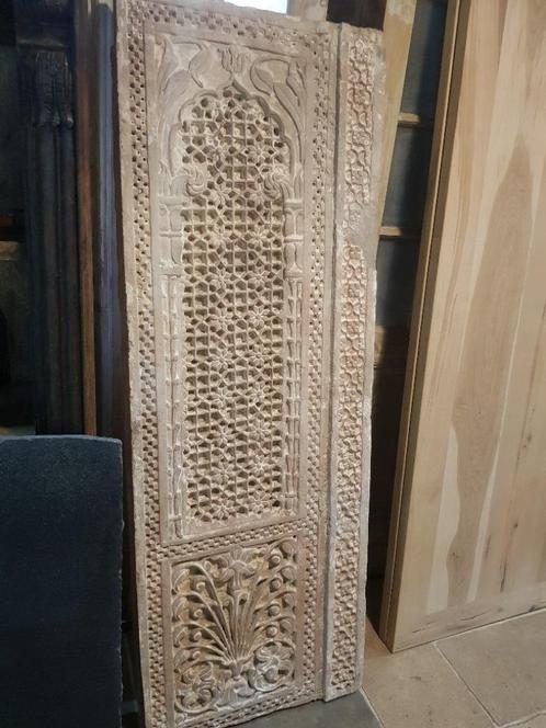 ANTIEK 18E-EEUWS JALI PANEEL - RAAM 61X171 CM, Antiek en Kunst, Curiosa en Brocante, Ophalen of Verzenden