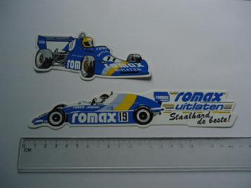 sticker oud ROMAX origineel race auto retro strip autosport beschikbaar voor biedingen