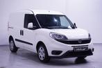 Fiat Doblo 1.3 MJet 95 pk L1 Navi, Airco, Cruise Control Laa, Voorwielaandrijving, Stof, Gebruikt, Wit