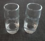 TIA MARIA glaasjes, 2 stuks, gegraveerd, Ophalen of Verzenden, Zo goed als nieuw, Overige typen