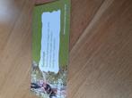 Voucher NuNature, Tickets en Kaartjes, Eén persoon, Ticket of Toegangskaart