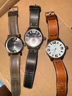 Oozoo horloge, Sieraden, Tassen en Uiterlijk, Horloges | Dames, Overige merken, Leer, Staal, Ophalen of Verzenden