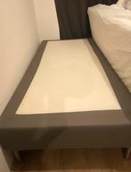 IKEA Lyngor eenpersoons boxspring met Morgedal matras, Huis en Inrichting, Ophalen, 90 cm, Eenpersoons, Zo goed als nieuw