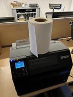 TopDutch Labels op rol 210mm x 70 meter voor Epson 6500, Computers en Software, Labelprinters, Ophalen of Verzenden, Nieuw, Tape-label