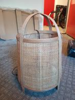 Kleine Rotan Staande Lamp, Ophalen, Bohemian, Zo goed als nieuw, Minder dan 100 cm