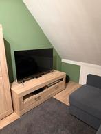 Tv meubel - DRIMMELEN (kleur: wit eiken), Huis en Inrichting, Kasten | Televisiemeubels, Ophalen, 100 tot 150 cm, DRIMMELEN serie