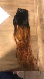 Human hair, Ophalen of Verzenden, Zo goed als nieuw, Pruik of Haarverlenging