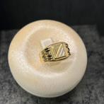 14k gouden ring zegelring model nieuw, Ophalen of Verzenden, Nieuw, Goud