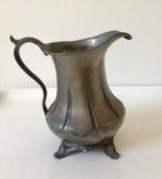 Tinnen Art Nouveau room of melk-kannetje,, Verzenden