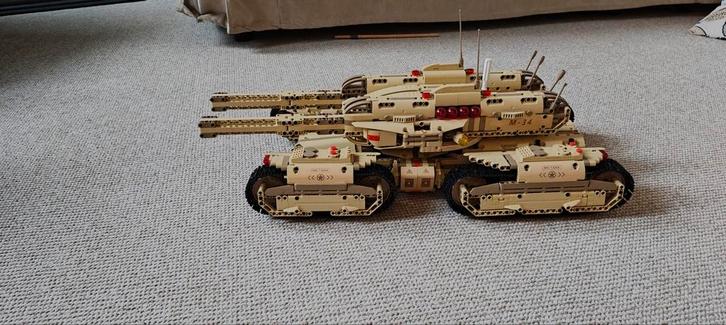 Bestuurbare Legertank - Alternatief lego-Merk, Kinderen en Baby's, Speelgoed | Duplo en Lego, Ophalen of Verzenden