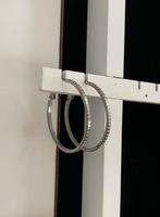 Kleine hoepel oorbellen, zilverkleurig, Overige materialen, Hangers, Ophalen of Verzenden, Zo goed als nieuw