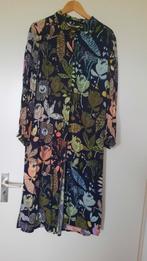 TE KOOP,erg mooie POM AMSTERDAM  jurk in groen/ bruin tinten, Ophalen of Verzenden, Zo goed als nieuw, Groen, Onder de knie