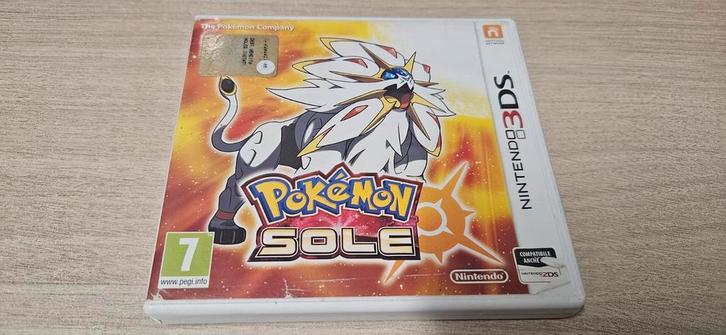 Pokemon Sun, Spelcomputers en Games, Games | Nintendo 2DS en 3DS, Zo goed als nieuw, Avontuur en Actie, 1 speler, Vanaf 7 jaar