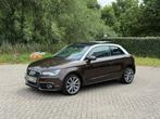 Audi A1 1.4 TFSI AUTOMAAT I PANO I STOELVERW I MOOI I 122PK, Auto's, Stof, Zwart, 4 cilinders, Bruin