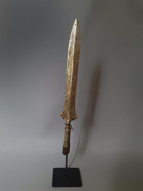 GROTE Tombak aceh Indonesie no keris kris sumatra java, Antiek en Kunst, Kunst | Niet-Westerse kunst, Ophalen of Verzenden