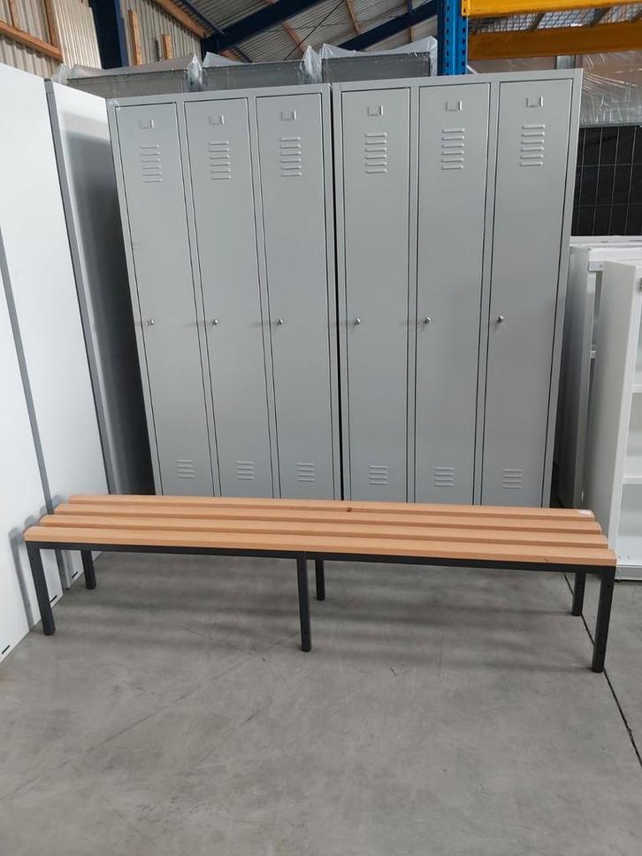 Manutan Garderobe banken., Diversen, Overige Diversen, Zo goed als nieuw, Ophalen