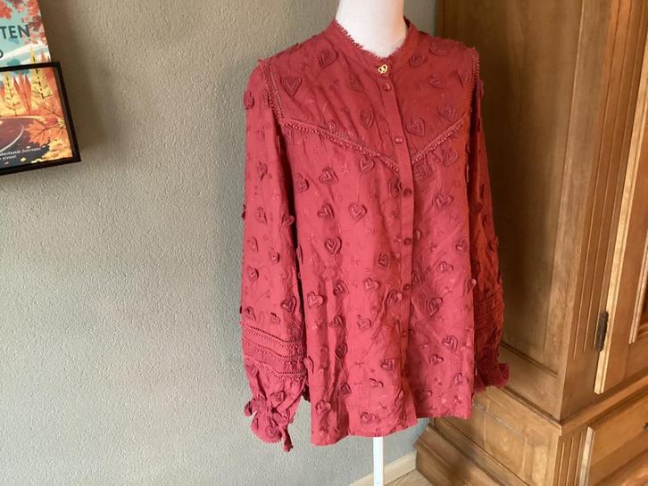 Fabienne Chapot blouse , maat 44, Kleding | Dames, Blouses en Tunieken, Zo goed als nieuw, Maat 42/44 (L), Overige kleuren, Ophalen of Verzenden