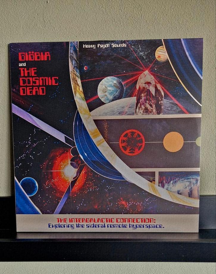 Lp, Giöbia and the Cosmic Dead / The Intergalactic izgst!!, Cd's en Dvd's, Vinyl | Rock, Zo goed als nieuw, Overige genres, 12 inch