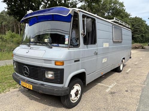 Mercedes L 508 DG camper 1975, Caravans en Kamperen, Campers, Particulier, tot en met 4, Buscamper of Camperbus, Mercedes-Benz