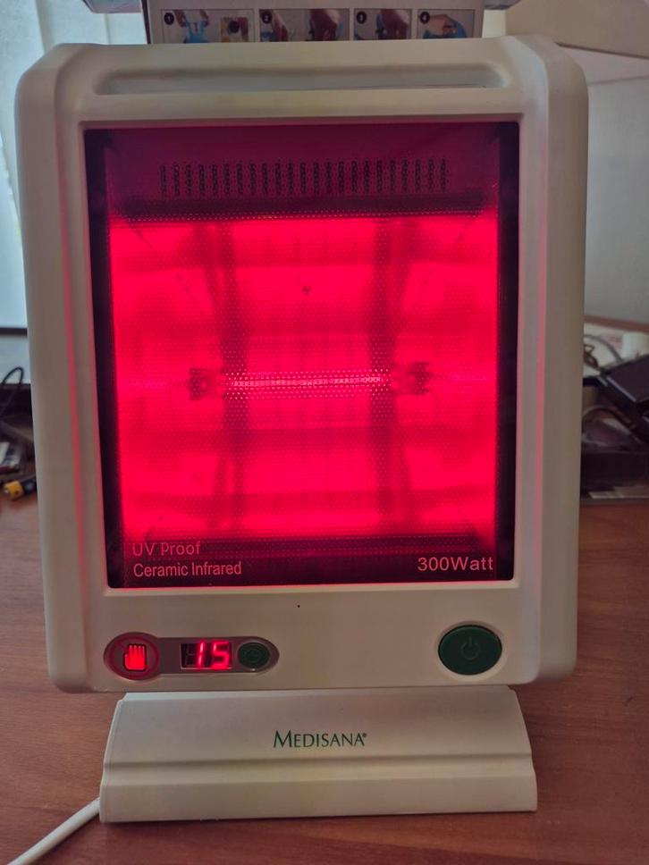 Medisana Infraroodlamp 300W - Therapeutische Warmte, Witgoed en Apparatuur, Persoonlijke-verzorgingsapparatuur, Gebruikt, Overige typen