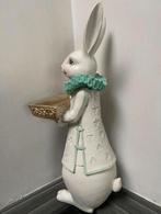 Alice in wonderland beeld decoratie groen haas konijn roze, Nieuw, Ophalen of Verzenden