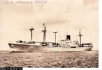 Ansichtkaart	Schip	MS Merwe Lloyd, Verzenden, 1940 tot 1960, Ongelopen, Voertuig