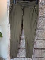 Daelin Travelstof Broek - Army Groen - Maat L, Maat 42/44 (L), Ophalen of Verzenden, Zo goed als nieuw, Lang