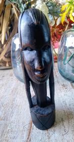 Afrikaans houtsnijwerk ebbenhout, Antiek en Kunst, Ophalen of Verzenden