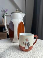 Chocomelkkannetje en droste kopje, Ophalen of Verzenden