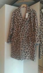 Nieuwe leopard tussen jas. Maat:44/50, Ophalen of Verzenden, Nieuw, Maat 46/48 (XL) of groter, Beige