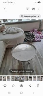 Zilveren Riviera Maison salon-/ bijzettafel, Huis en Inrichting, Tafels | Bijzettafels, Minder dan 45 cm, Minder dan 55 cm, Gebruikt