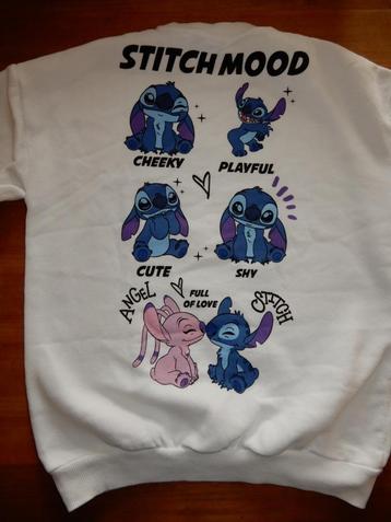 Stitch sweater / trui wit mt 146 van C&A beschikbaar voor biedingen