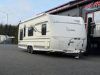 Fendt Le Vogue 650 - 2021 - Super nette caravan!!, Bedrijf, Treinzit, Overige typen, Uitbouw voortent