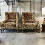 Set van 2 vintage eenzitten / clubzetels / fauteuils, Meerdere stripboeken, Ophalen