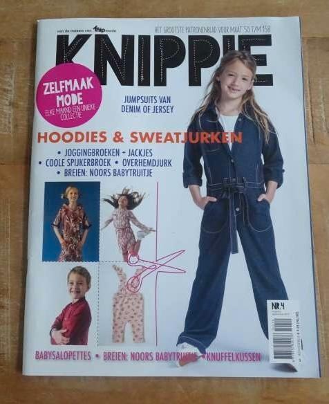 Knippie nummer 4 augustus september 2019, ook baby, Hobby en Vrije tijd, Kledingpatronen, Zo goed als nieuw, Kind, Knippie, Verzenden